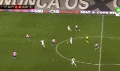 【国王杯】梅西破门德容反超比分 巴萨2比1巴列卡诺