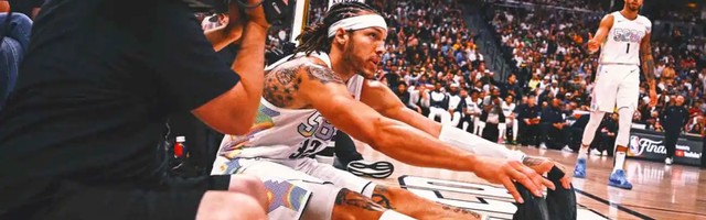 九游娱乐官方平台-掘金再遭重创！戈登因右腿筋拉伤至少缺席4-6周 曾因此连歇19场